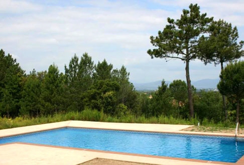 The large swimming pool