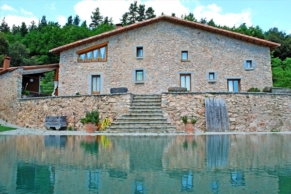 Style and luxury - finca within the Montseny...