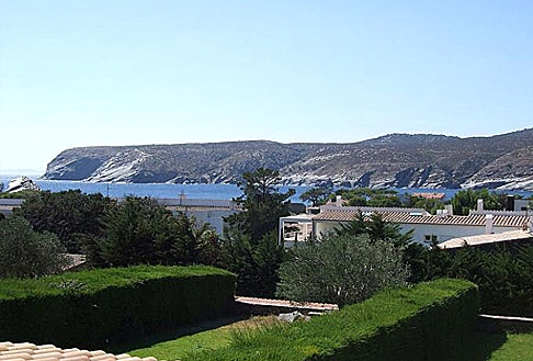 Wonderful view of sea and spit of land