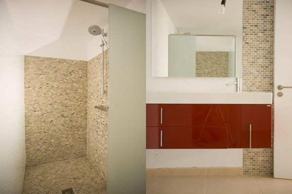 Bathroom with modern design