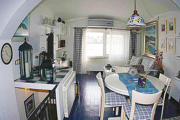 Comfortable living and dining area