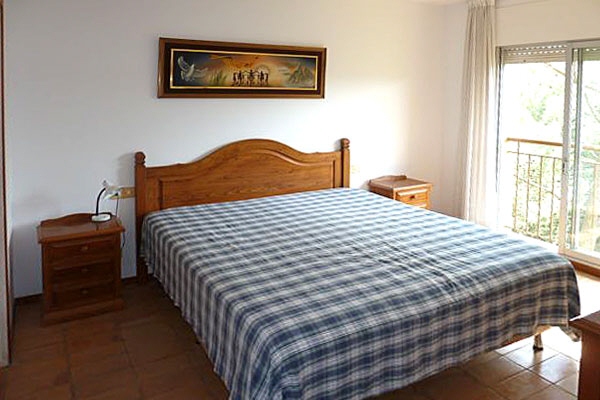 Big bedroom of the villa in Begur