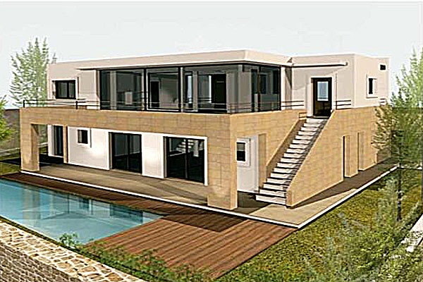 Fantastic new building project, located a few meters from the center of Begur, with excellent views over the Medes Islands and the castle